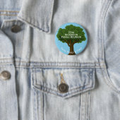 Custom Family Reunion Souvenir Ronde Button 5,7 Cm (In situ)