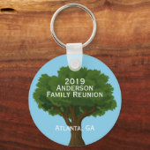 Custom Family Reunion Souvenir Sleutelhanger (Voorkant)