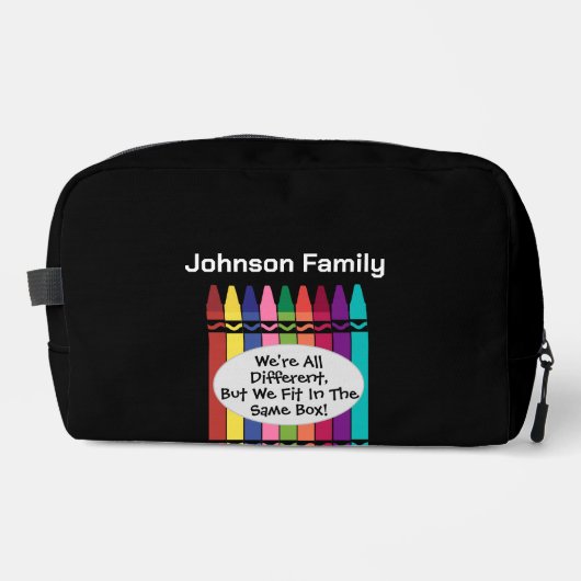 Custom Family Reunion Utility Bag  Toilettasje (Voorkant)