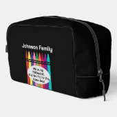 Custom Family Reunion Utility Bag  Toilettasje (Rechterhoek)