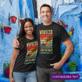 Custom Family Reunion Vacation Morocco Trip T-shirt