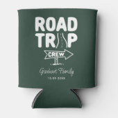 Custom Family Road Trip Adventure Blikjeskoeler (Voorkant)