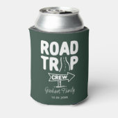 Custom Family Road Trip Adventure Blikjeskoeler (Blikje Achterkant)