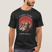 Custom Family Road Trip T-shirt Mountain (Voorkant)