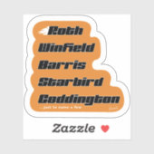 Custom Family Sticker (Vel)