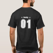 Custom Family Team Jersey T-shirt (Achterkant)