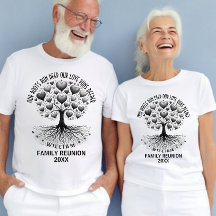 Custom family tree reunion 