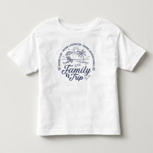 Custom Family Trip Groep Matching Beach Vakantie Kinder Shirts