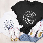 Custom Family Trip Groep Matching Beach Vakantie T-shirt