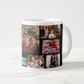Custom Family Xmas Gift Mug Grote Koffiekop (Voorkant rechts)