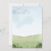 Custom Farm Animals Birthday Party Invitation Save The Date (Achterkant)