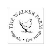 Custom Farm Business Promotional Logo  Rubberstempel (Afrduk)