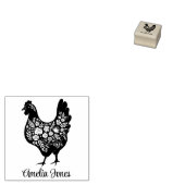 Custom Farm Fresh Egg, Small Business Egg Rubberstempel (Gestempeld)