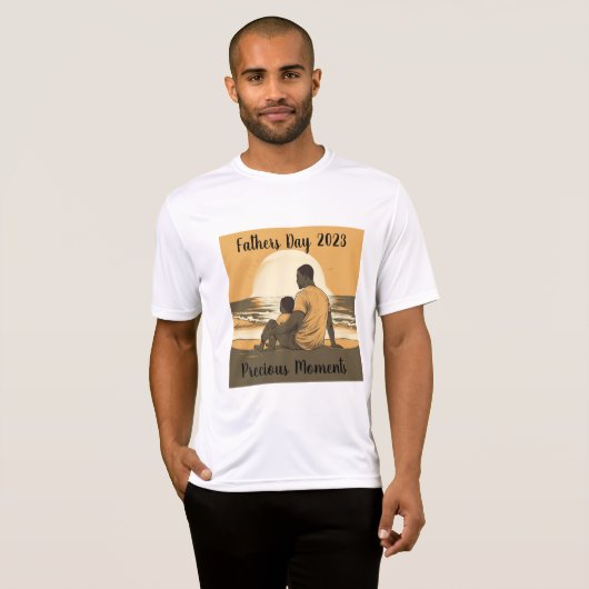 Custom Fathers Day 2023 T-Shirt (Voorkant volledig)