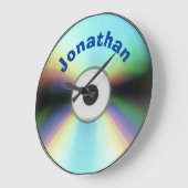 Custom Faux CD Retro 90s Muziek Grote Klok (Hoek)