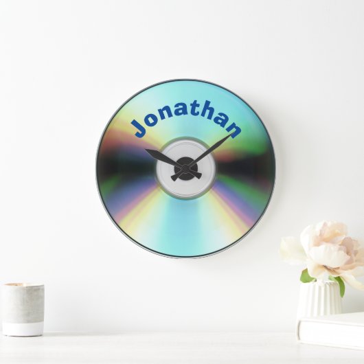 Custom Faux CD Retro 90s Muziek Grote Klok (Huis)