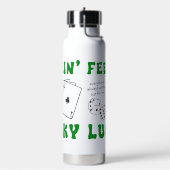 Custom Feelin' Lucky Positive Affirmation & Aces Waterfles (Links)