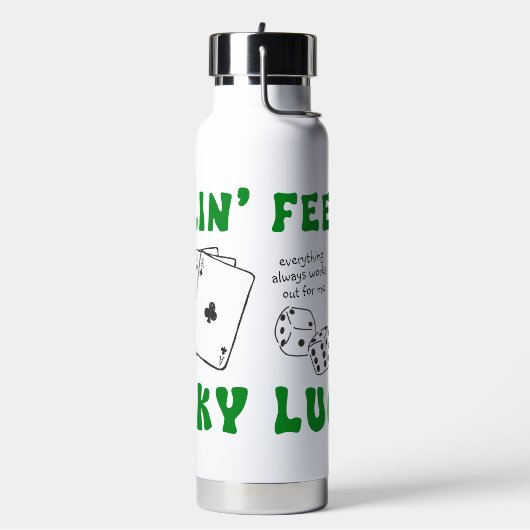 Custom Feelin' Lucky Positive Affirmation & Aces Waterfles (Links)