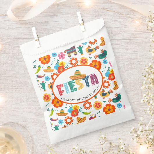 Custom Fiesta Party Bedankzakje (Geknipt)