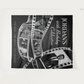 Custom Filmstrip Backdrop Hollywood Party Tapestry Wandkleed (Voorkant (horizontaal))