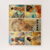 Custom Fine Art Women Collage Puzzle Legpuzzel (Verticaal)