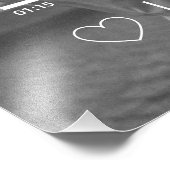 Custom First Dance Song Photo Memorabilia Print Foto Afdruk (Hoek)