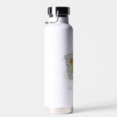 Custom First Grade Teacher White Notitieboek Schoo Waterfles (Rechts)