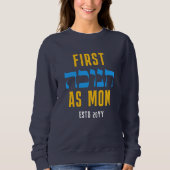 Custom FIRST HANUKKAH AS MOM Trui (Voorkant)