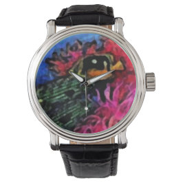 Custom fish horloge