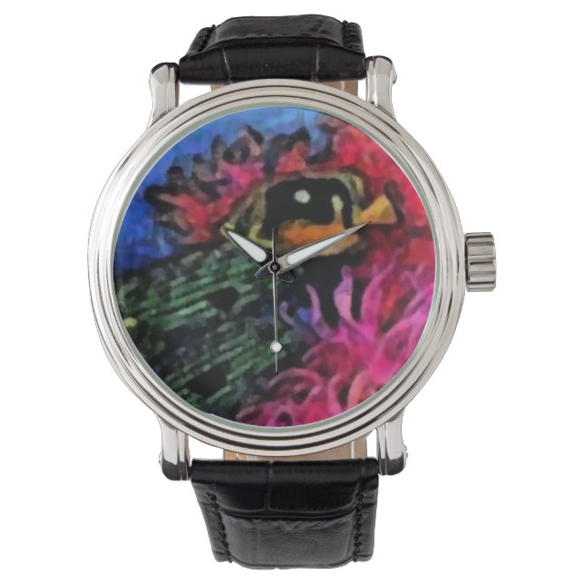 Custom fish horloge (Voorkant)