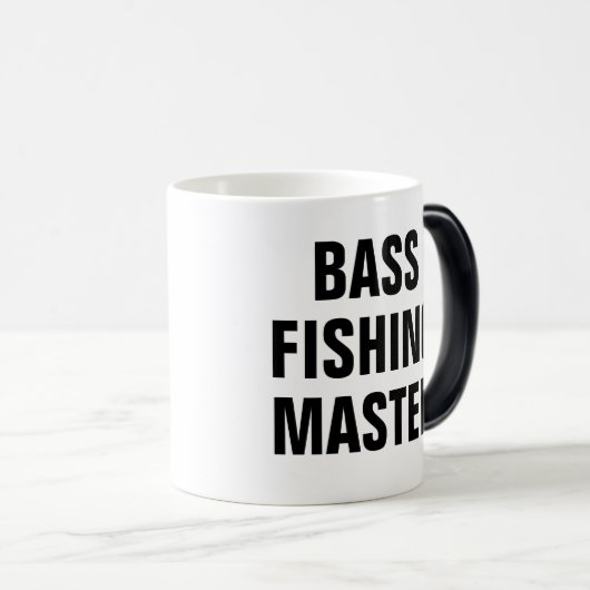 Custom Fishing Magische Mok (Voorkant rechts)