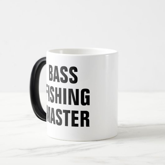 Custom Fishing Magische Mok (Voorkant links)