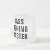 Custom Fishing Matglas Koffiemok (Voorkant links)