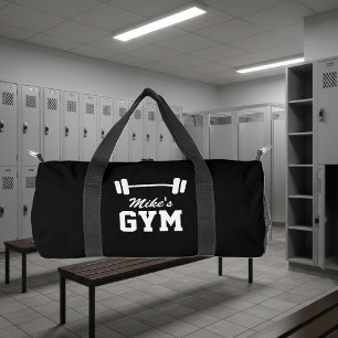 Custom fitness plunjezak voor sportschool