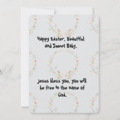 Custom Flat Photo Greeting Cards Kaart (Achterkant)