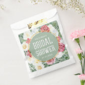 Custom Floral Boho Vrijgezellenfeest Bedankzakje (Gezegeld)