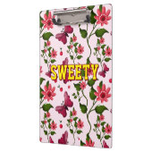 Custom floral butterfly pattern  klembord (Links)