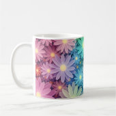 Custom Floral Design Coffee Mug Koffiemok (Links)