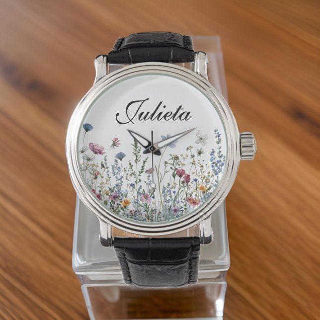 Custom Floral eWatch, Cadeau voor Haar, Mama, Vrou Horloge (floral smartwatch band, graduation gift for her, Christmas gift for women, birthday present for mom)