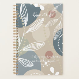 Custom Floral Faith – Gepersonaliseerde Schrift Planner