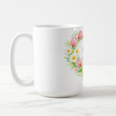 Custom Floral Heart Mother’s Day Mug Koffiemok (Links)