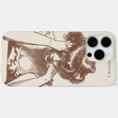 “Custom Floral iPhone 16 Pro Max Case - Elegant Pi (Achterkant (horizontaal))