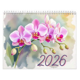 Custom Floral Photo Calendar Personalized Flower Kalender