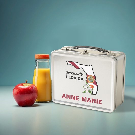 Custom Florida Flag State Flower Sinaasappel Bloss