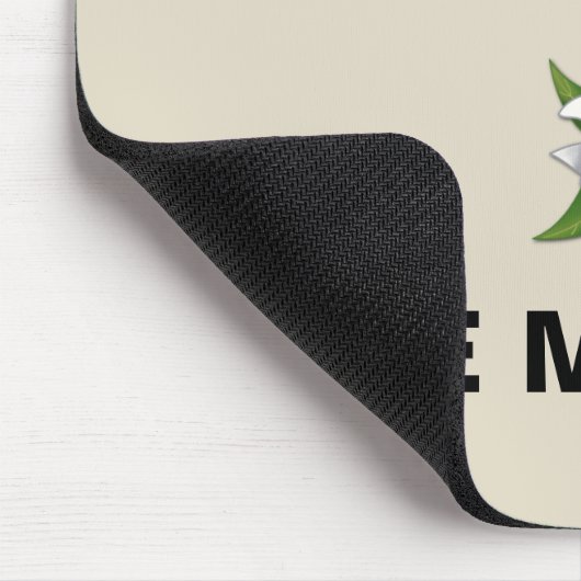 Custom Florida Flag State Flower Sinaasappel Bloss Muismat (Hoek)