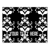 Custom Flower afbeelding fototekst Wood Art Stamp Rubberstempel (Afrduk)