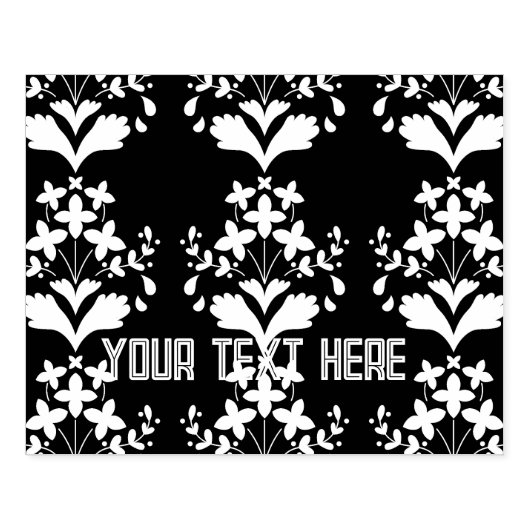 Custom Flower afbeelding fototekst Wood Art Stamp Rubberstempel (Afrduk)