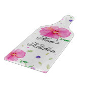 Custom Flower Board – Doordacht Cadeau voor Mam Snijplank (Hoek)