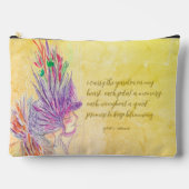 Custom Flower Fairy Toilettas – gepersonaliseerd Etui (Voorkant)