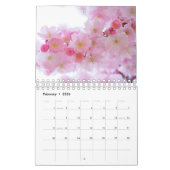 Custom Flowers Calendar | Redactionele tekst Kalender (Feb 2026)